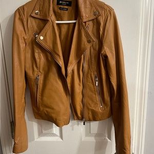 Real leather jacket size 30
